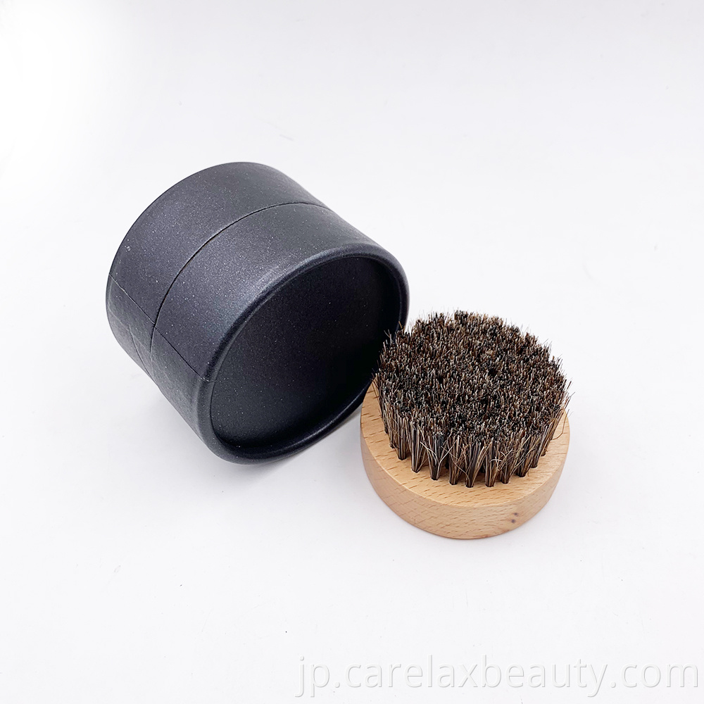 High Quality Wooden Horse Brush Round Brush1